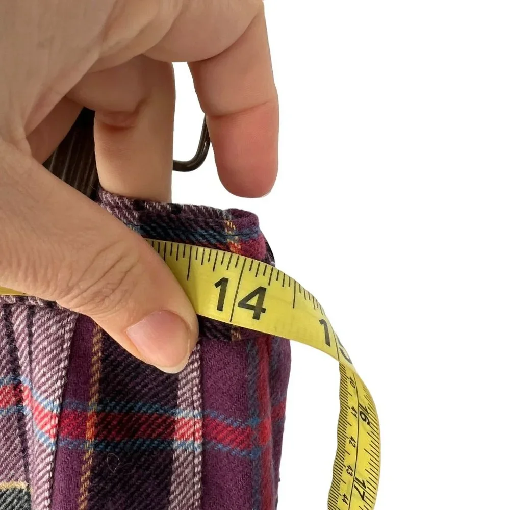 Vintage Pendleton Authentic Culloden Tartan Purple Plaid Wool Pleated Knee Lengt - Picture 6 of 7